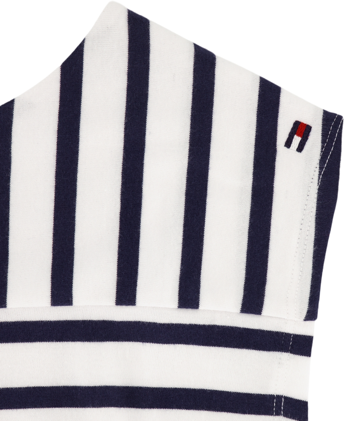 Tommy Hilfiger Girls' 7-16 Boat Neck Stripe Dress