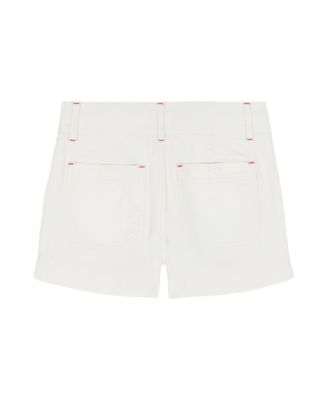 Girls' 7-16 Patch Pocket Twill Shorts