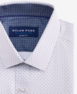 Men's Slim-Fit Performance Four-Way Stretch Dress Shirt