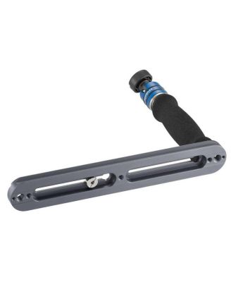 Flash Bracket with Padded Grip, Strap and Ball Head.