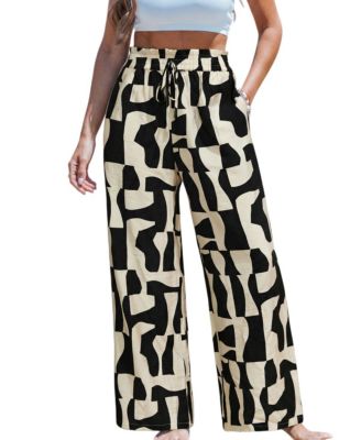 Women's Creative Mood Abstract Pants