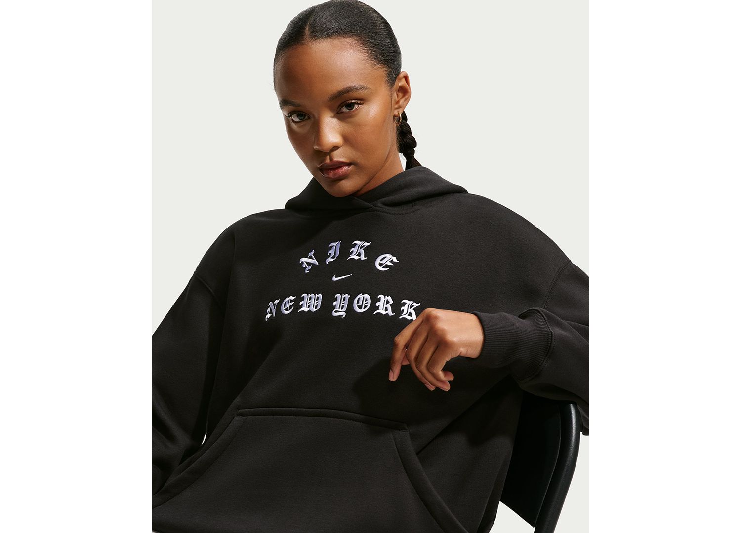 Women's Sportswear Phoenix Fleece Oversized New York Pullover Hoodie