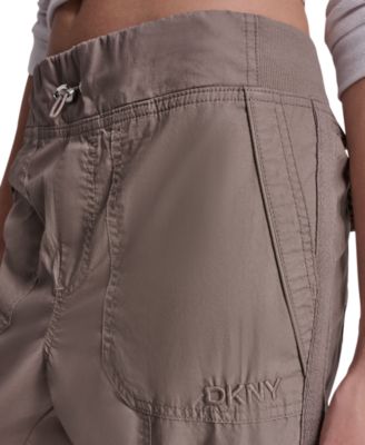 Women's High Rise Bungee Waist Seamed Joggers