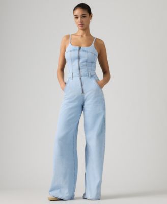 Women's Bustier Scoop Neck Jumpsuit