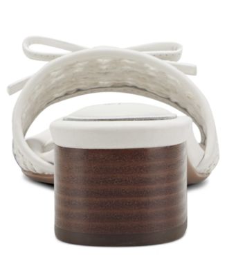 Women's Clarice Square Toe Slip-On Dress Sandals