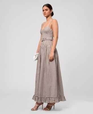 Women's Elodie Sweetheart Neck Maxi Dress