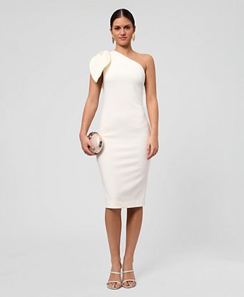 white dresses for women elegant Chic Strapless Side Slit Evening Dresses On Sale Black White Sleeveless Formal Party Dress