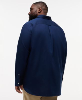 Men's Big & Tall 100% Linen Button-Down Shirt