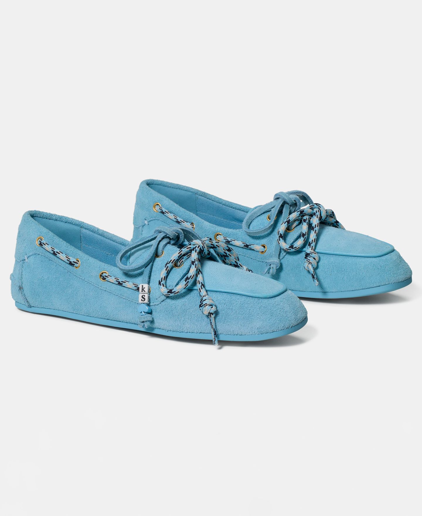Обувь kate spade new york Women's Know The Ropes Slip-On Boat Shoes, цвет: Pristine Pool — фото 5