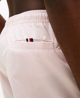 Men's Drawstring Zip Pocket Swim Trunks