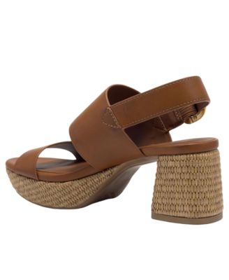 Women's Camera Open Toe Platform Sandals