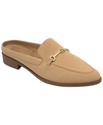 Women's Erik Tailored Round Toe Mule Loafers