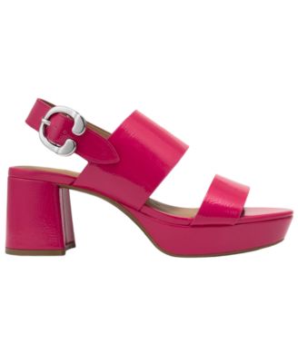 Women's Camera Open Toe Platform Sandals