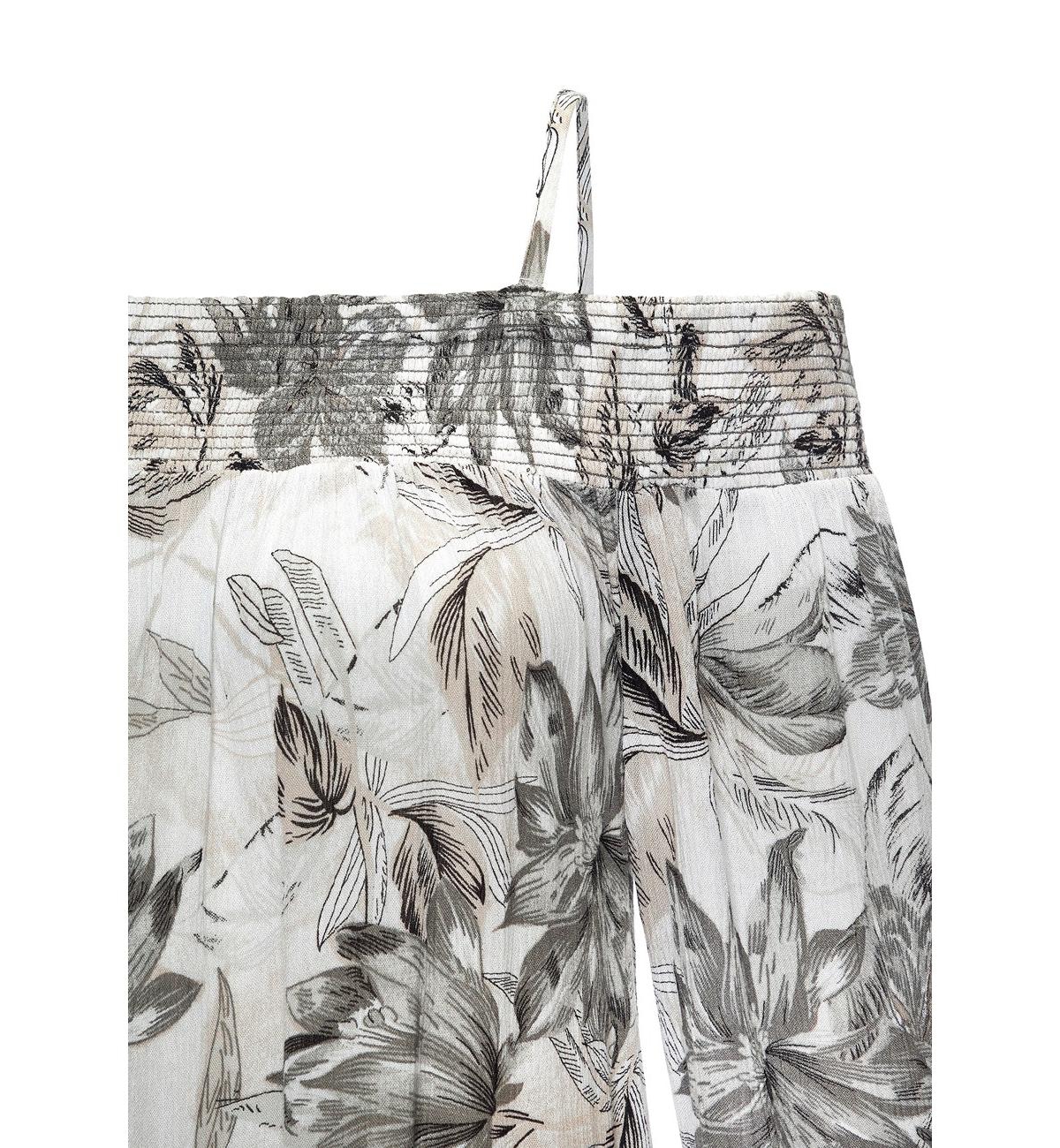 Lascana Women's Off The Shoulder Patterned Dress