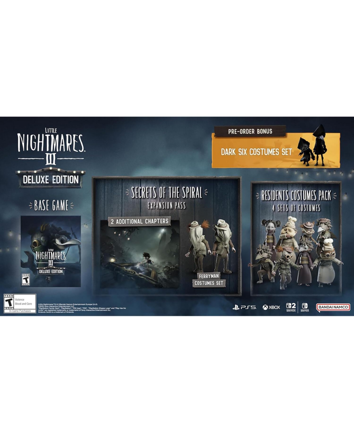 Little Nightmares Iii Deluxe Edition for Playstation 5