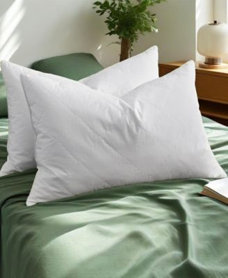 European Goose Down Feather 2-Pack Pillows, King