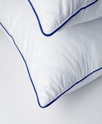 Medium Density Goose Down Feather 2-Pack Pillows, Queen