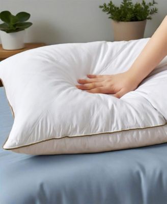 Medium Firm Diamond Quilted Feather 2-Pack Pillows, Standard