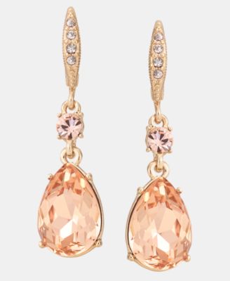 Crystal Double Drop Earrings