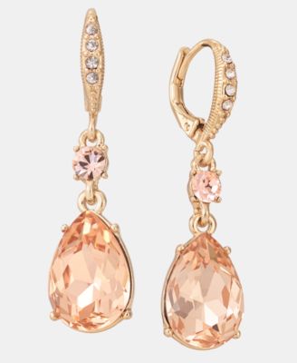 Crystal Double Drop Earrings