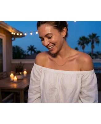 Classic Solid Strong Yellow 10K Gold Twist Cable Rope Chain Necklace 3MM 16 Inch