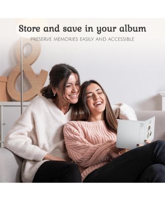 Instax Mini Instant Camera Film: 100 Shoots Total, (10 Sheets x 10) Bundle with Slinger 64 Pocket Mini Instax Photo Album - Capture