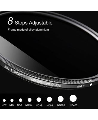 KandF Concept Variable ND2-400 77mm