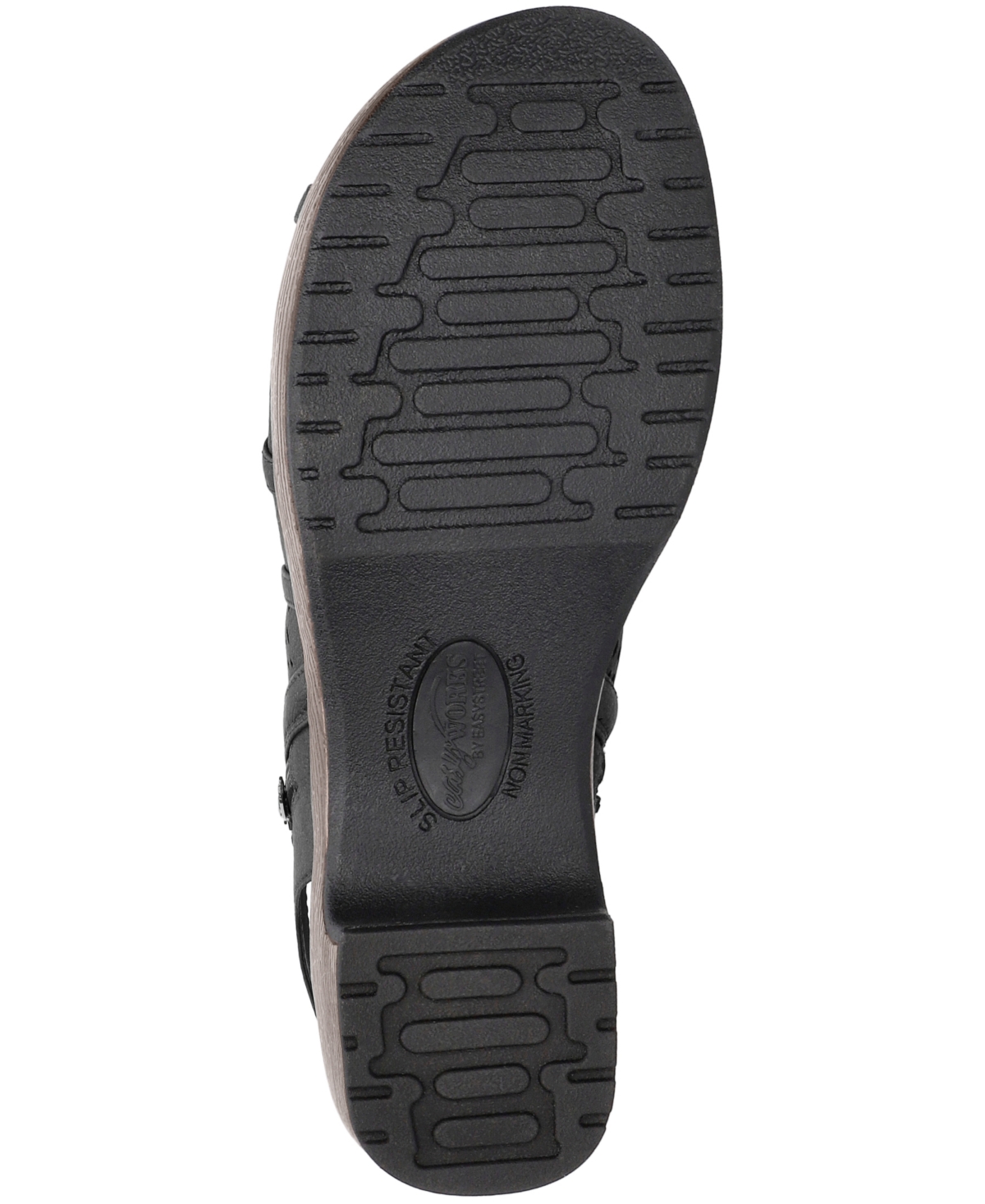 Easy Street Women's Evan Open Toe Platform Sandals