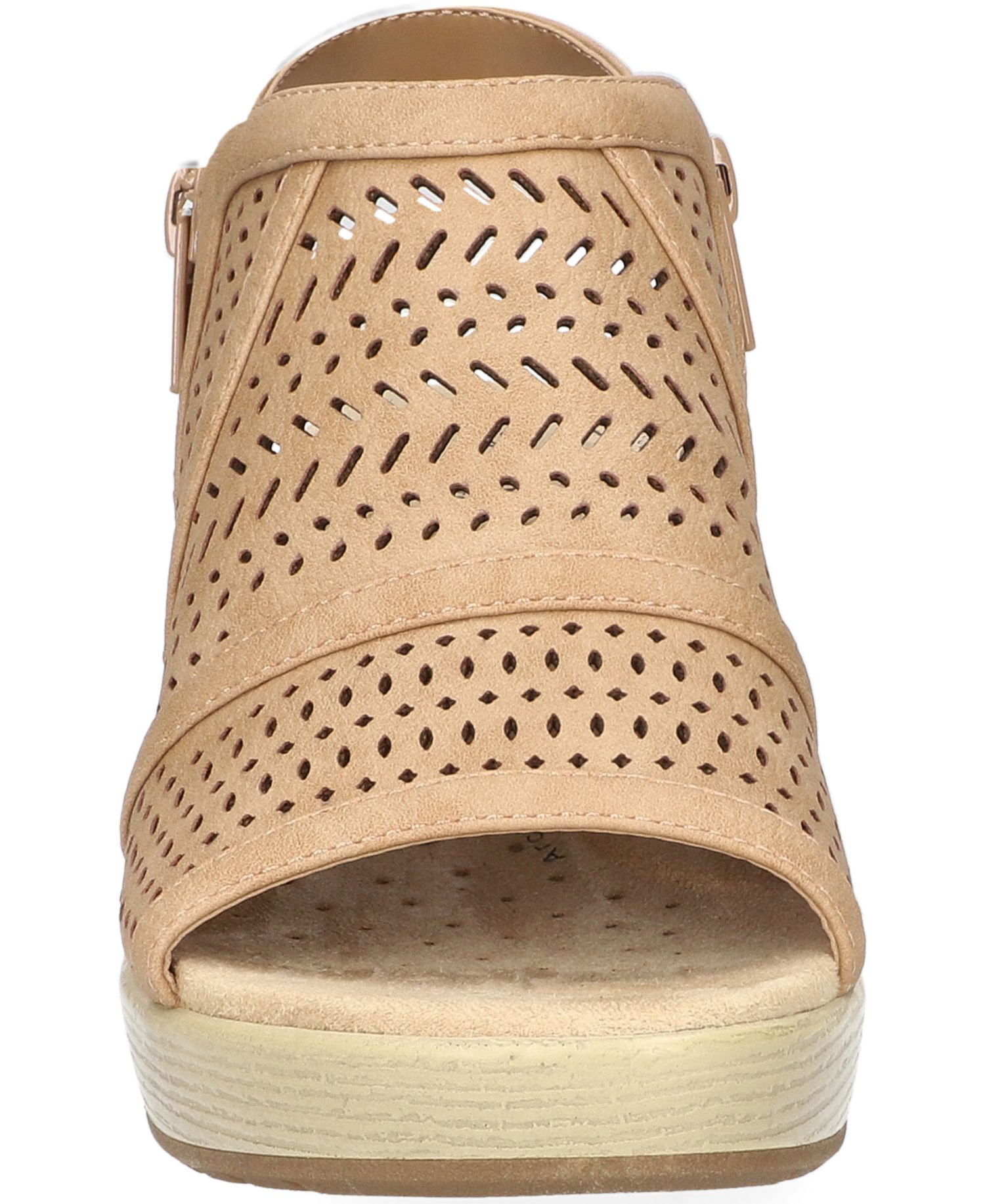 Easy Street Women's Evan Open Toe Platform Sandals