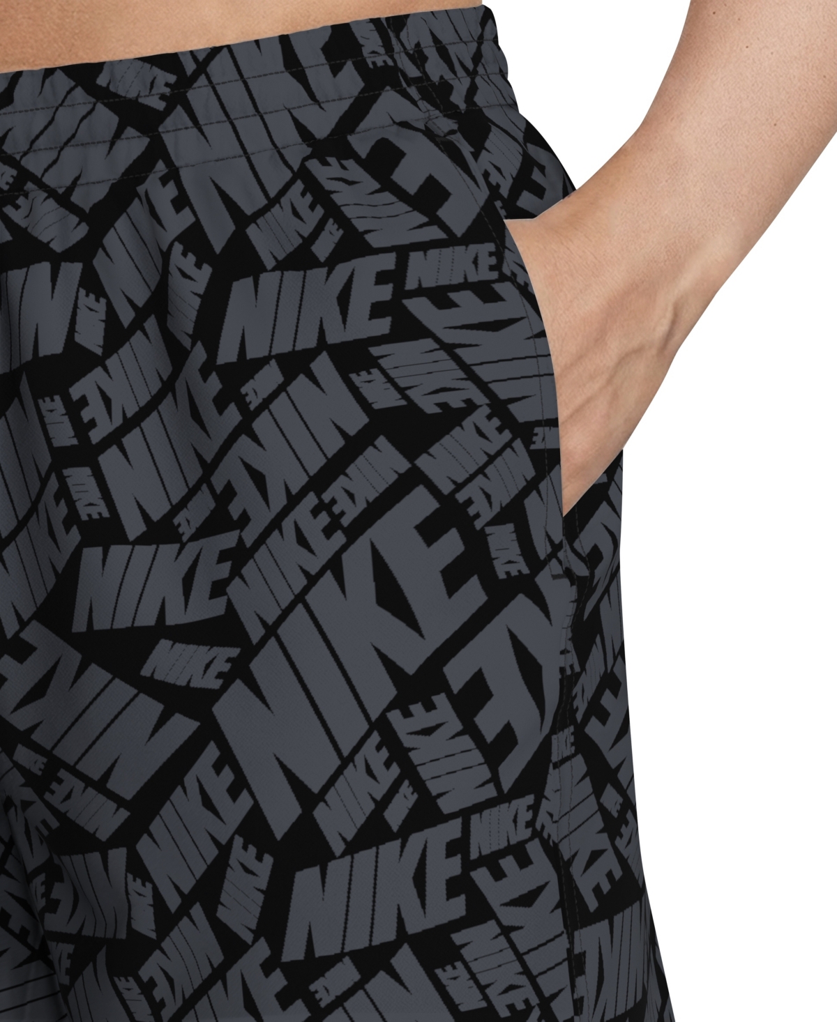 Nike Men's 7" Breaker Logo Volley Swim Shorts