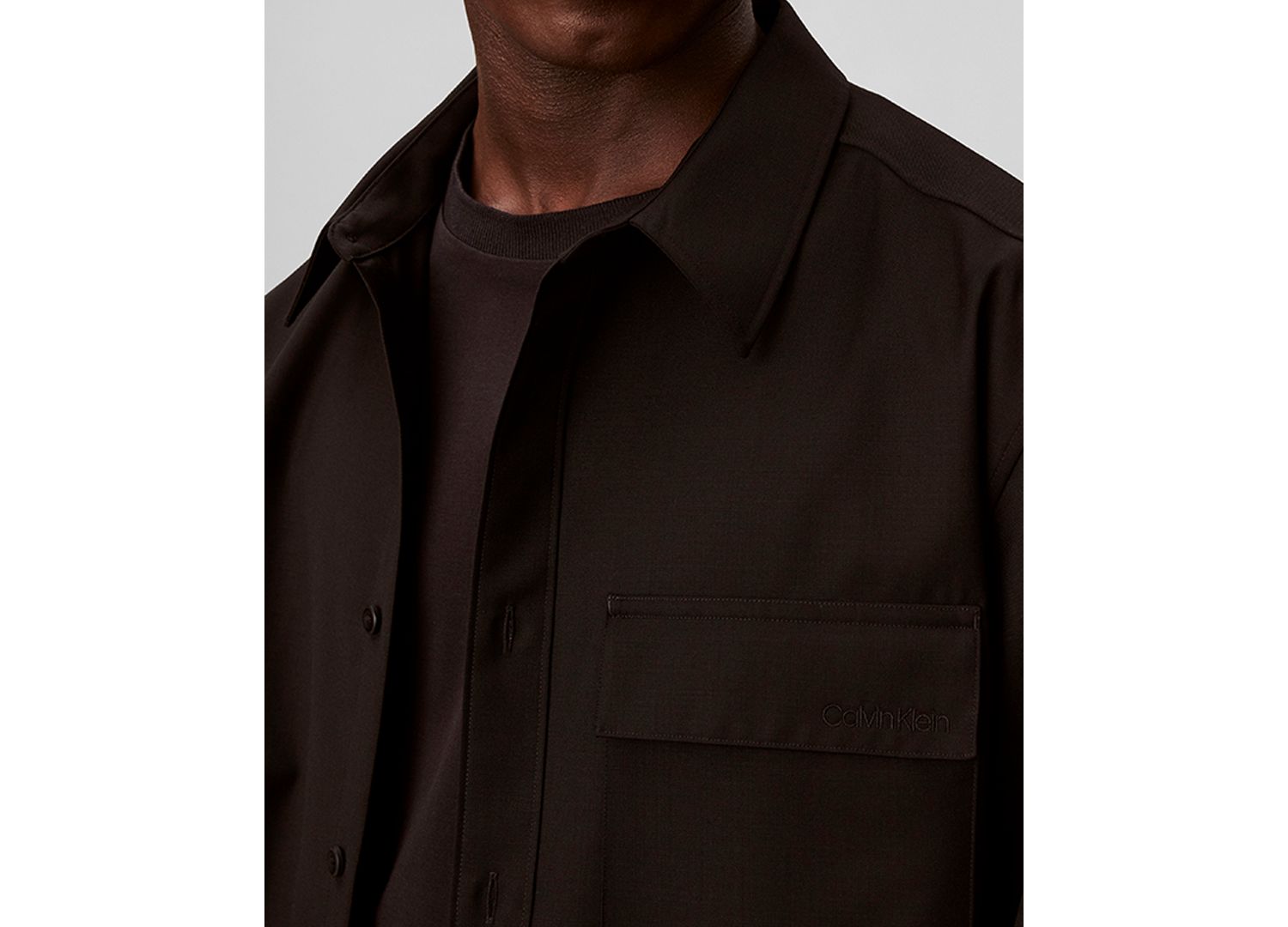 Men's Travel Twill Regular-Fit Shirt