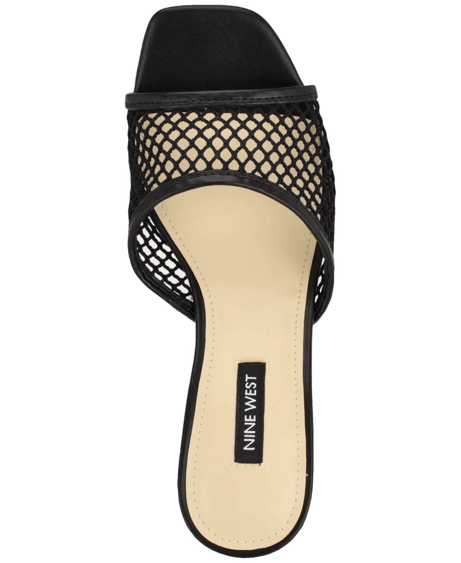Women's Cabana Mesh Kitten Heel Dress Sandals