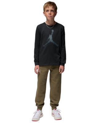 Boys' 8-20 Jumpman Drips Long-Sleeve T-Shirt