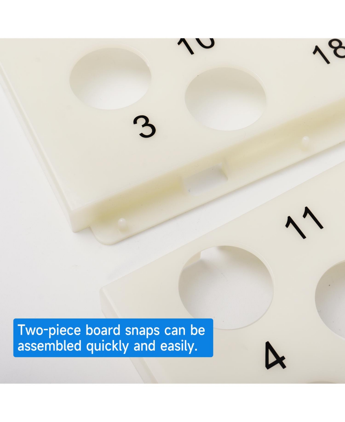 Gse Games & Sports Expert Bingo Master Board for 1.5" Ping Pong Bingo Balls, Bingo Calling Board for Parties, Large Groups