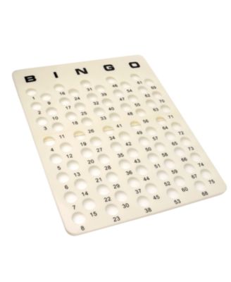 Bingo Master Board for 1.5" Ping Pong Bingo Balls, Bingo Calling Board for Parties, Large Groups