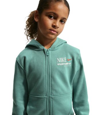Sportswear Club Big Kids' Fleece Full-Zip Hoodie