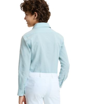 Boys' 8-20 Spread Collar Shirt