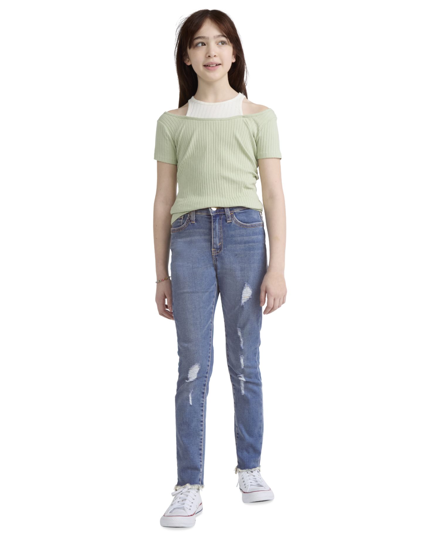 Girls' 7-16 720 High-Rise Super Skinny Jeans