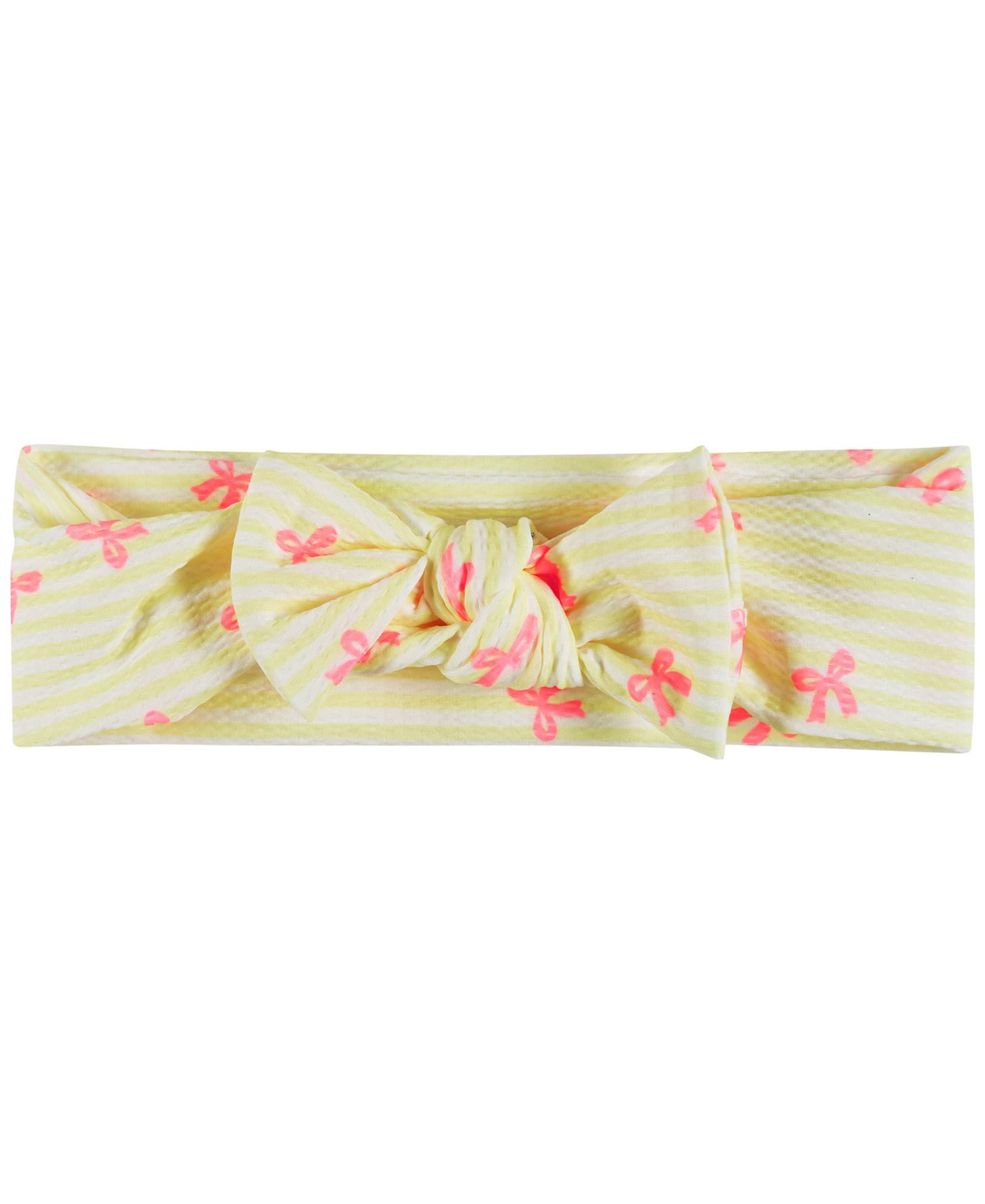 Girls' 2T-5 Puff-Sleeve Top, Bikini Bottom, & Matching Headband, 3-Piece Set