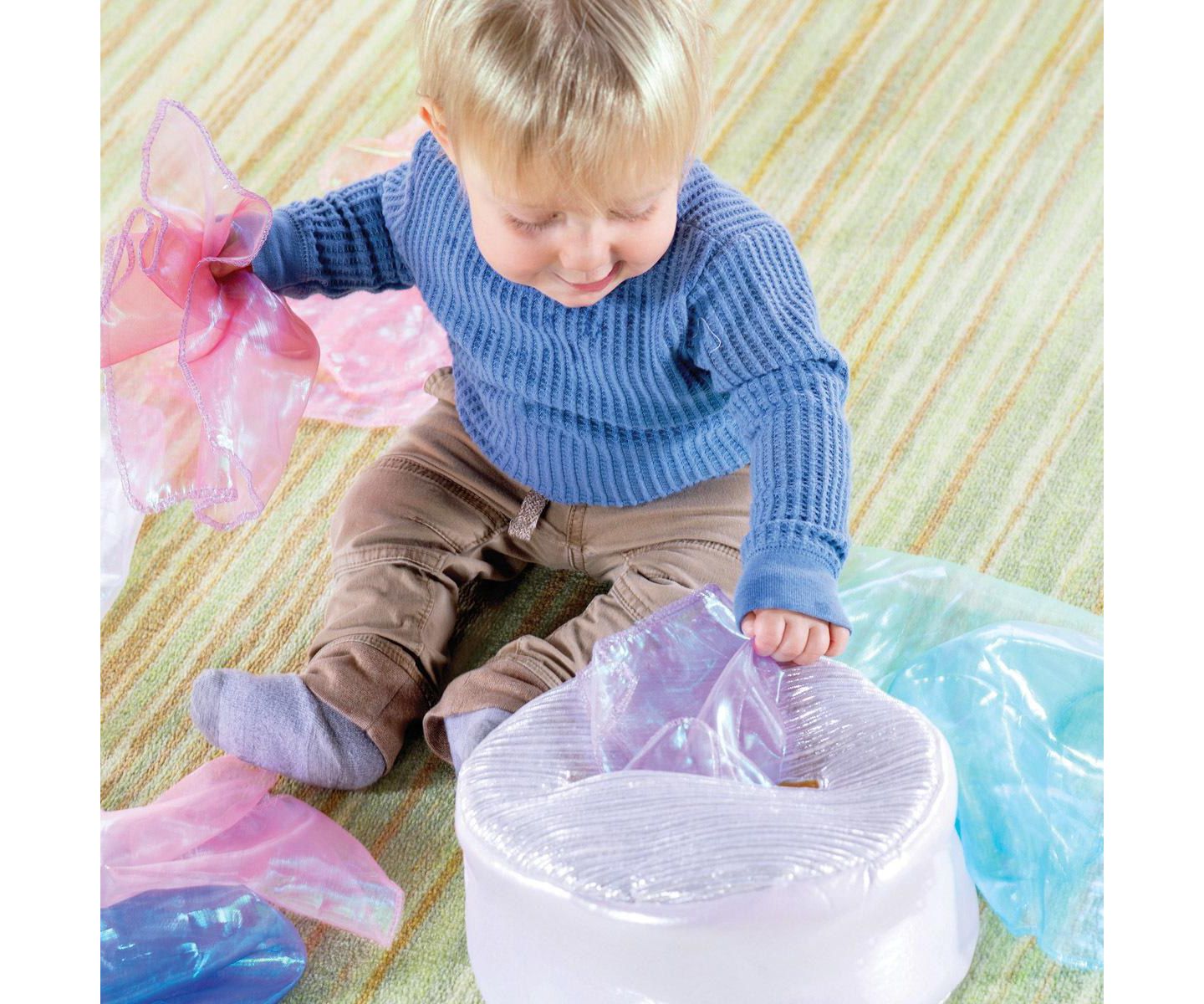 Детские игрушки Kaplan Early Learning Sensory Surprise Tissue Box — фото 3