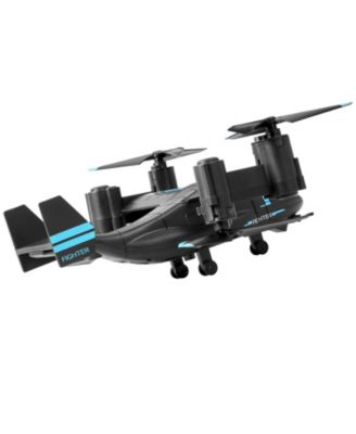 4-Channel RC Helicopter with Wing Lights & Gyro Stabilizer