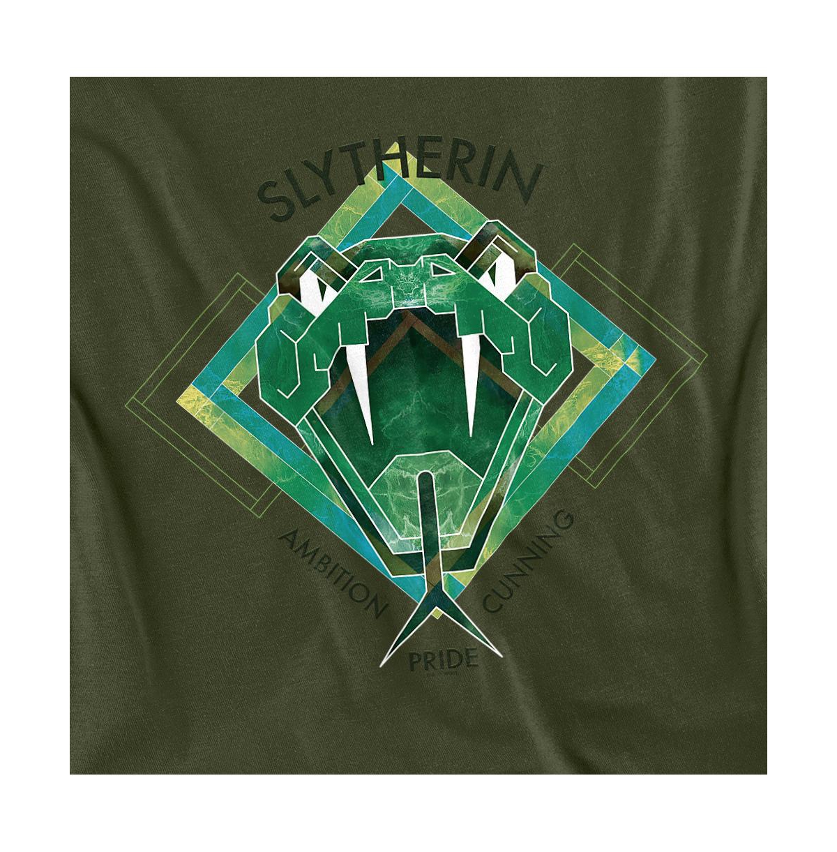 Harry Potter Men's Slytherin Ambition Cunning Pride T Shirt