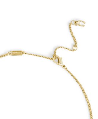 Faux Stone Signature Tea Rose Strand Necklace