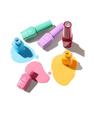 Fall Gel Nail Polish Kit with UV Light, 25 Colors (45 pcs)