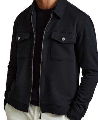 Men's Premium Interlock Zip-Through Overshirt