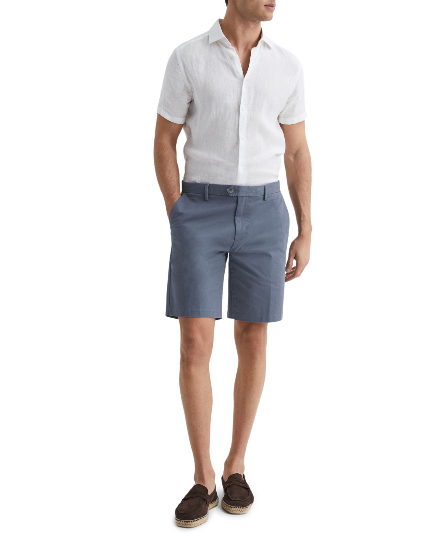 Men's Wicket Modern Fit 9" Cotton Blend Chino Shorts
