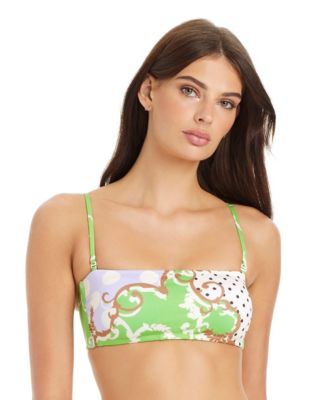 Women's Pretty In Provence Reversible Bandeau Pull-On Swim Top