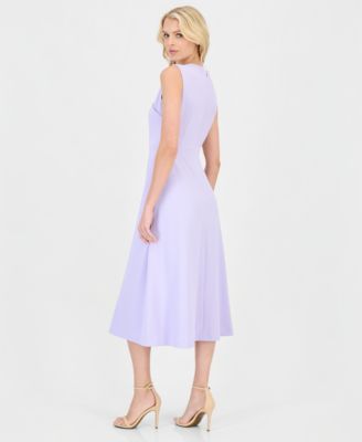 navy blue dress for baby girl Women's Midi A-Line Dresses main image 0