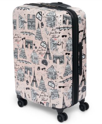 Karl In Paris Medium Upright Suitcase