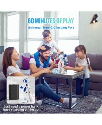 Gesture Sensing RC Robot with Programmable Actions & Smart Features